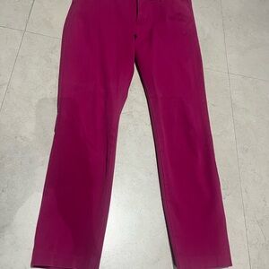 GAP Fuchsia Slim Fit Trousers